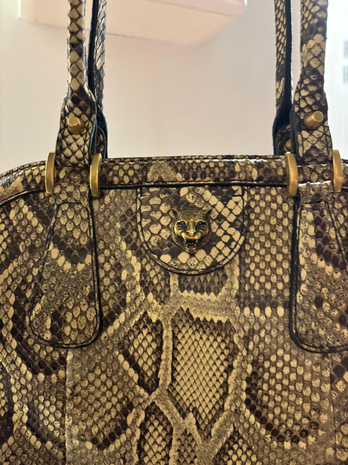 SAC GUCCI CUIR DE PYTHON