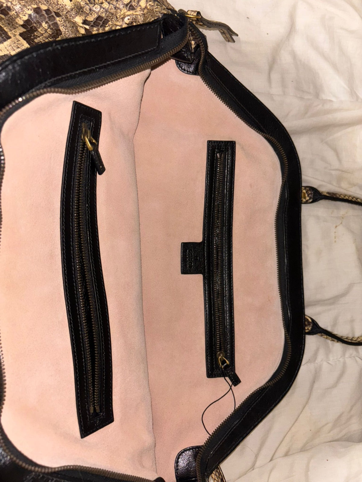 SAC GUCCI CUIR DE PYTHON