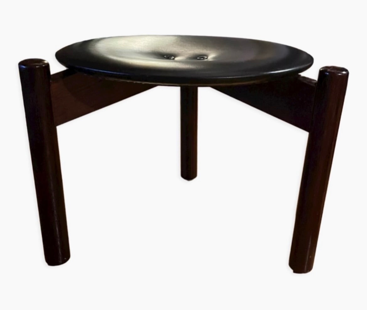 Tabouret design Östen Kristiansson pour Luxus Vittsjö Suède 1955