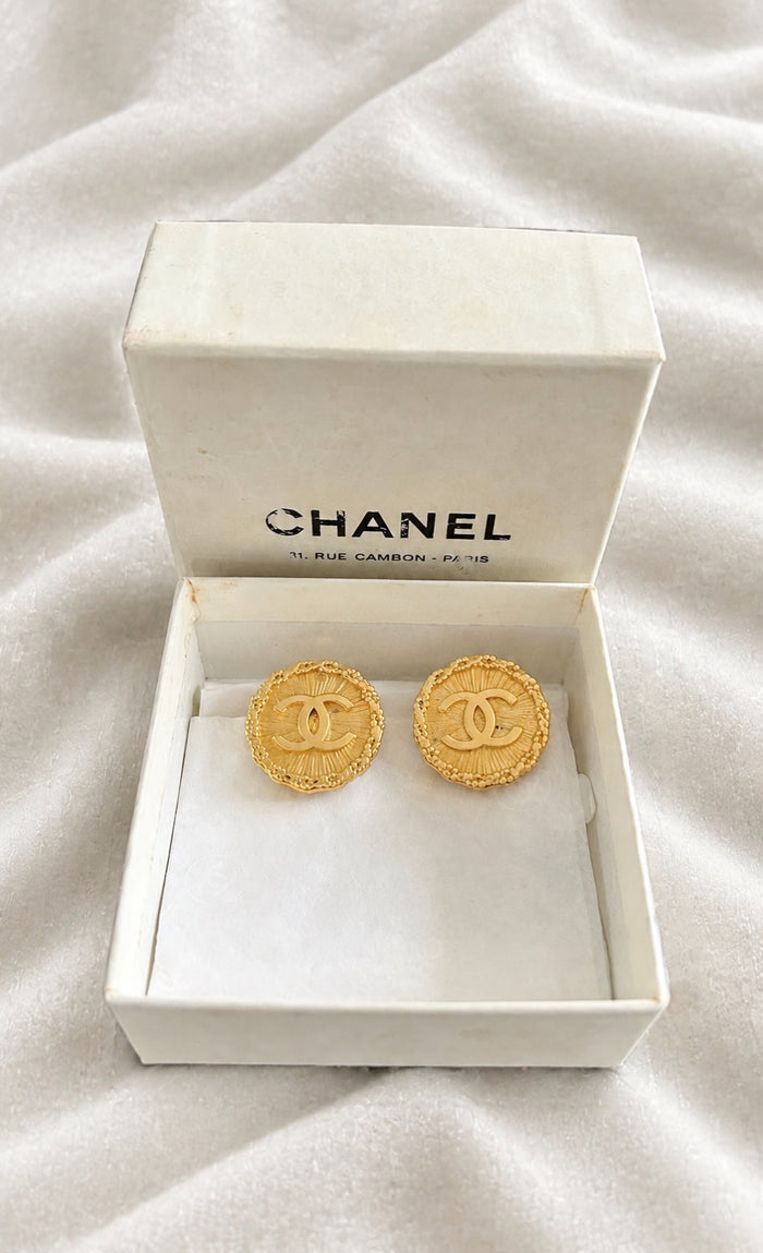 Clips oreilles Chanel 1996