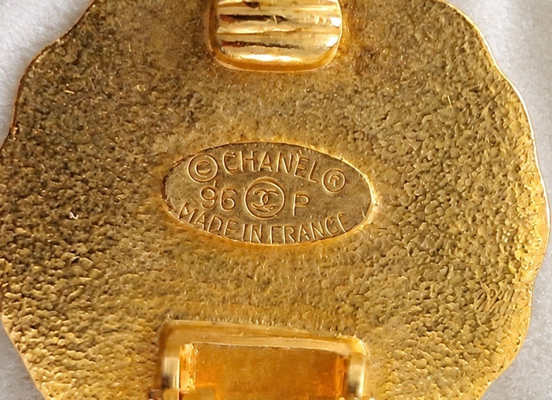 Clips oreilles Chanel 1996