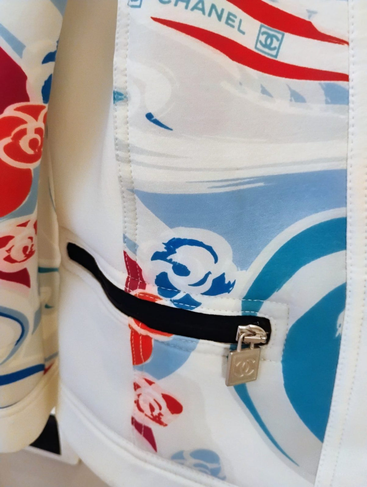 Blouson Archive Chanel Sport 2002 Surf Karl Lagerfeld