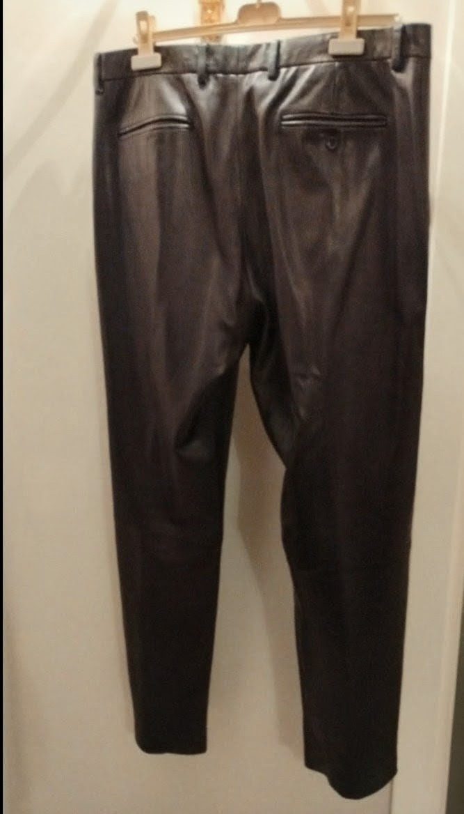 Pantalon en cuir GUCCI homme taille 56IT