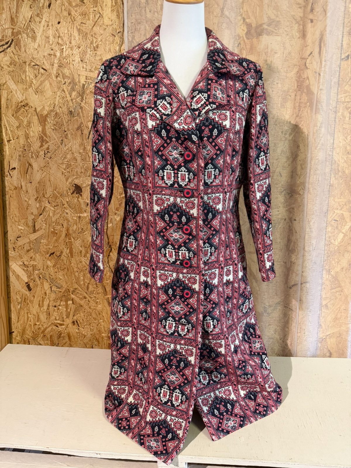 Utah Tailoring Mills 60s – Manteau Couture US Tapisserie – Custom Original