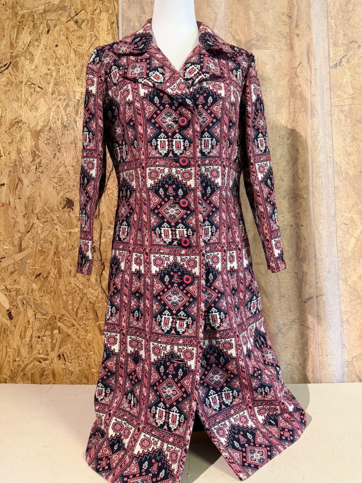 Utah Tailoring Mills 60s – Manteau Couture US Tapisserie – Custom Original