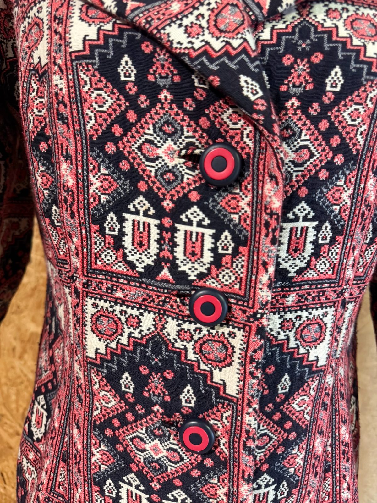 Utah Tailoring Mills 60s – Manteau Couture US Tapisserie – Custom Original