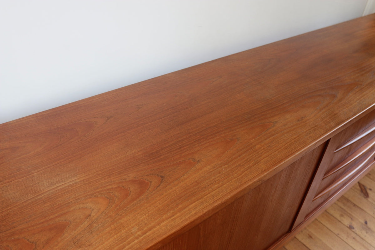 Grande enfilade scandinave teck vintage danoise 1960