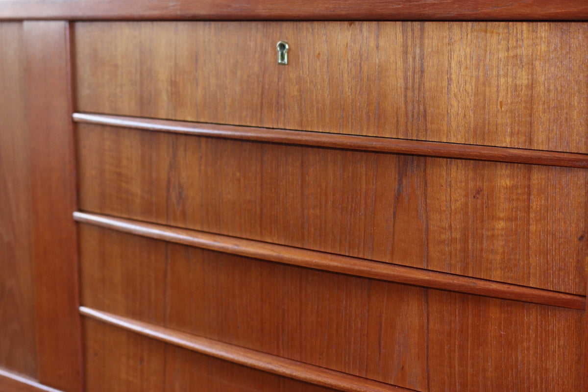 Grande enfilade scandinave teck vintage danoise 1960