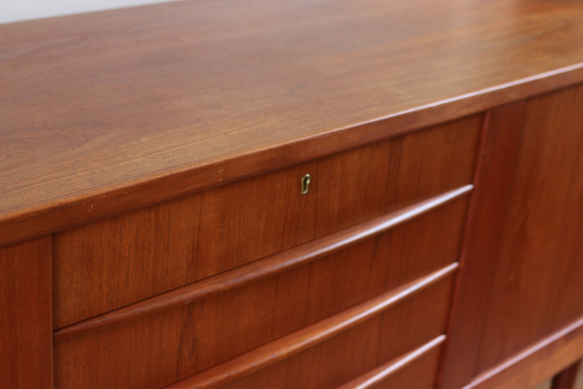 Grande enfilade scandinave teck vintage danoise 1960