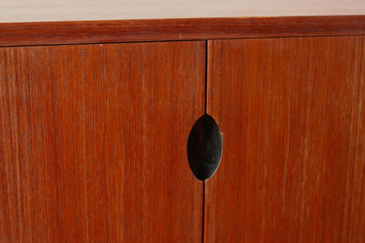 Petite enfilade moderniste teck Paul Geoffroy, 1960