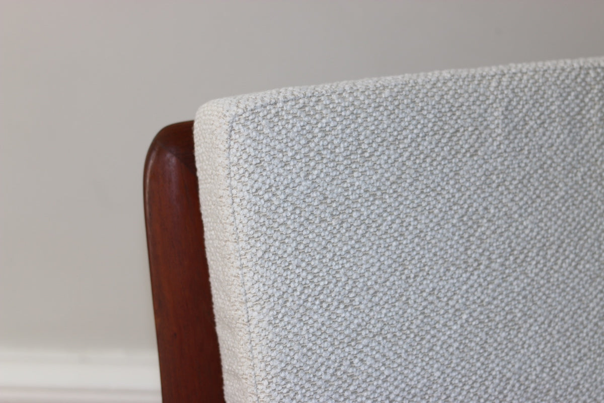 Paire de fauteuils scandinaves vintage teck 1960