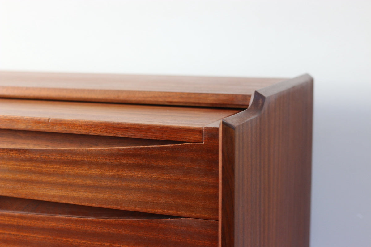 Commode coiffeuse scandinave teck Arne Vodder, danemark 1960