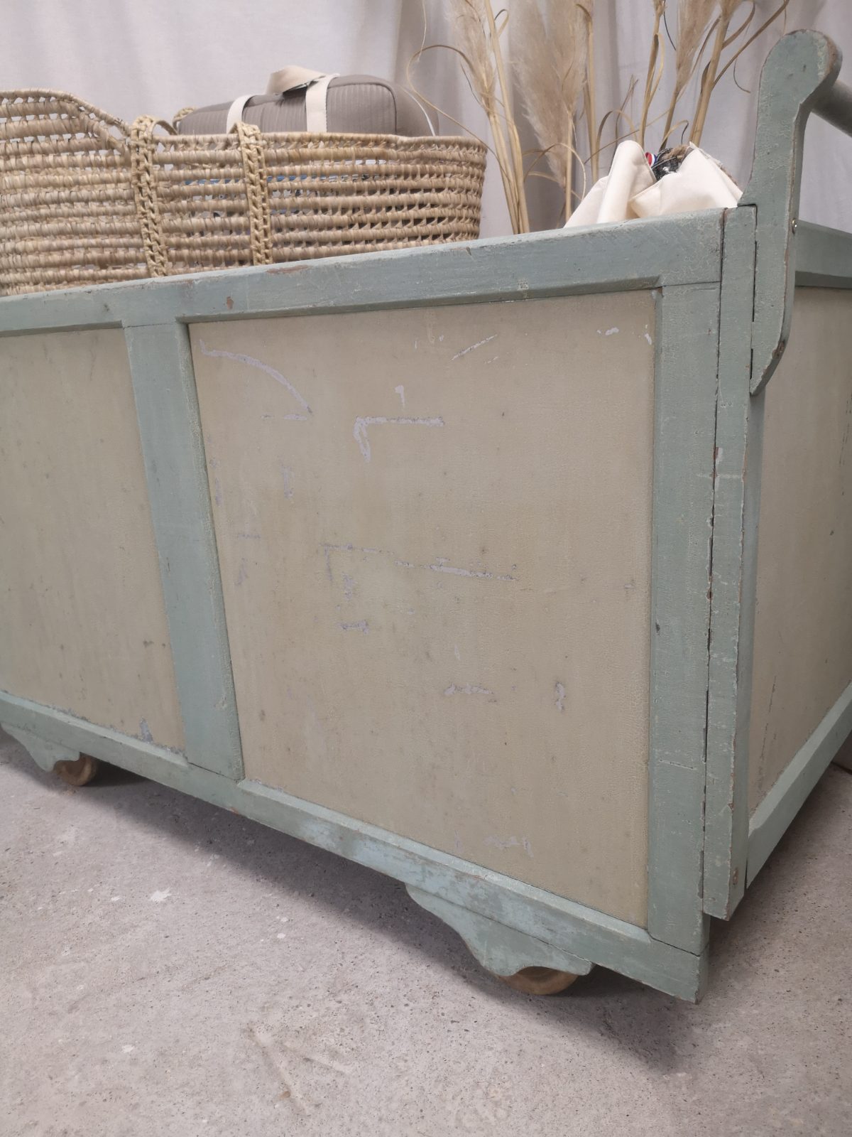 1950s vintage baby cot