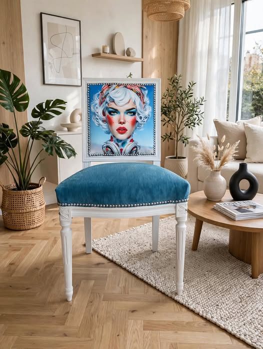 Chaise relookée