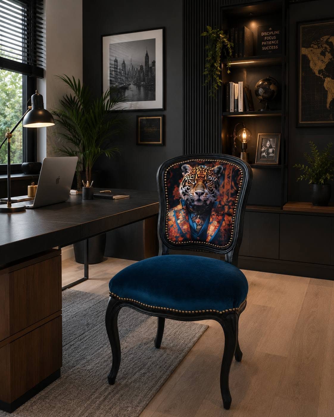 Chaise relookée