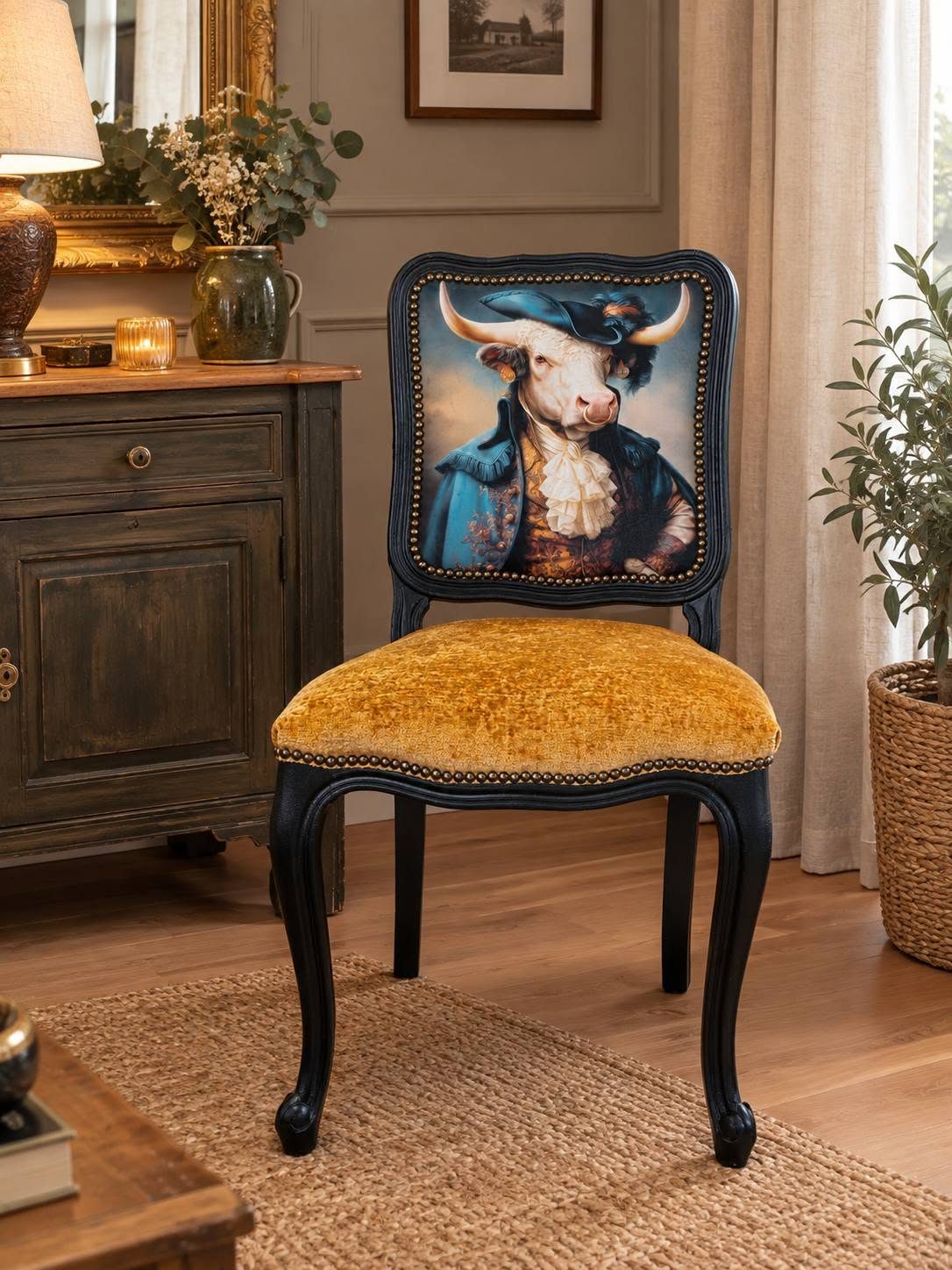 Chaise relookée