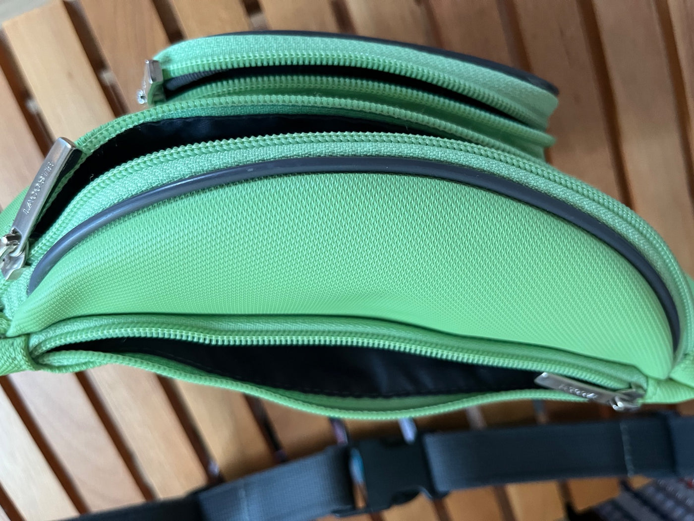 Sac banane Lacoste neuf, vert pomme