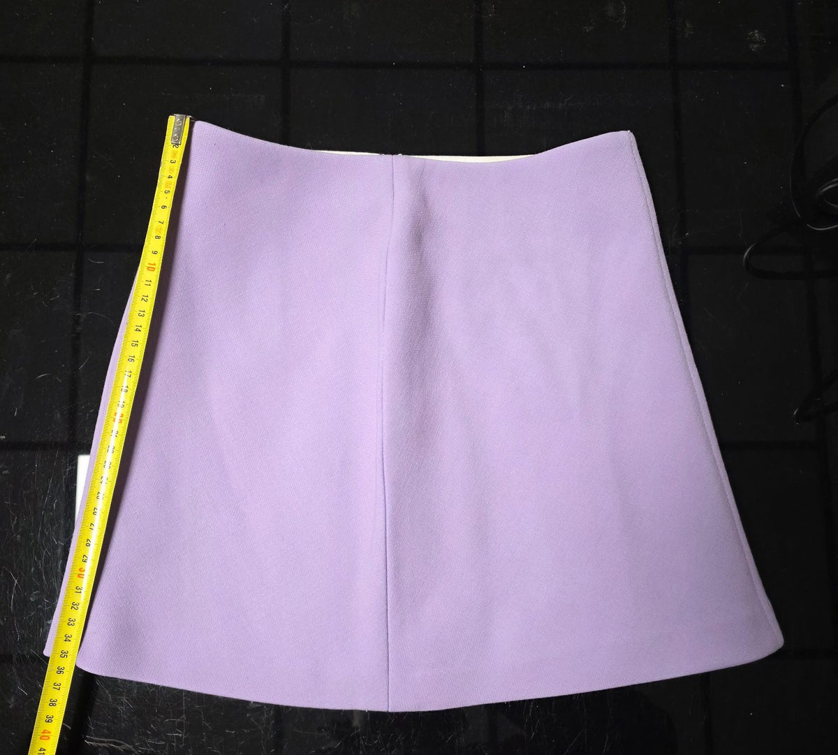 Jupe Courreges lila
