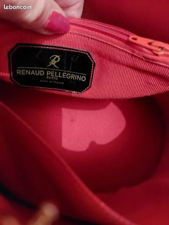 Sac cir rouge " RENAUD PELLEGRINO"